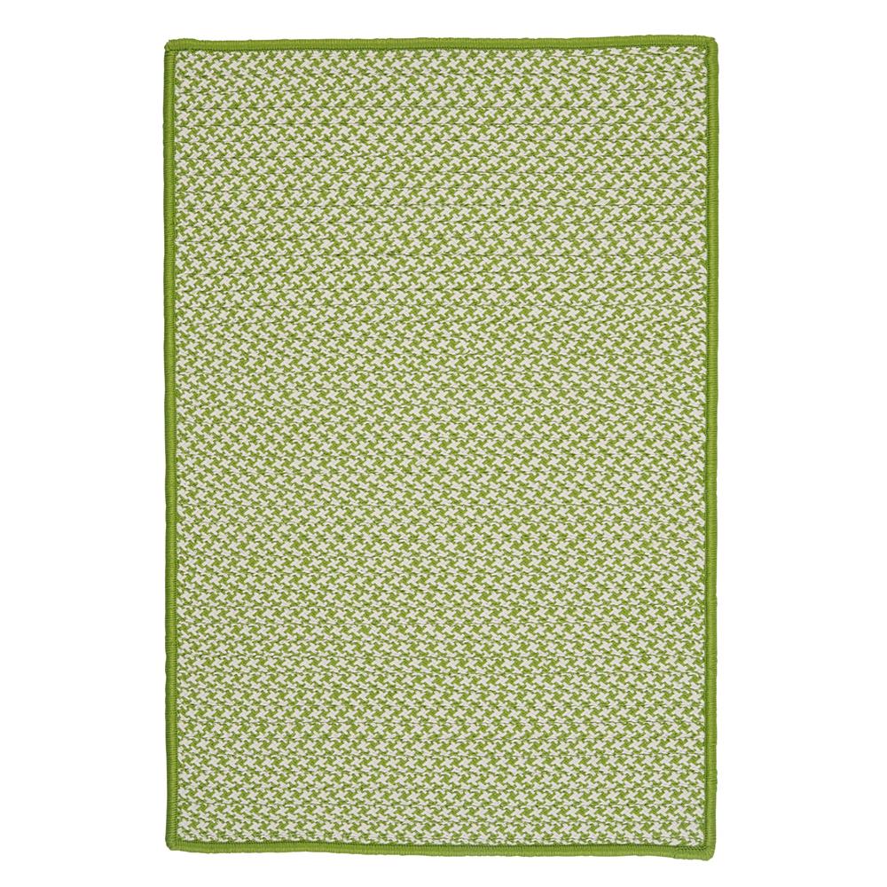 Colonial Mills OT69R120X156S Outdoor Houndstooth Tweed - Lime 10